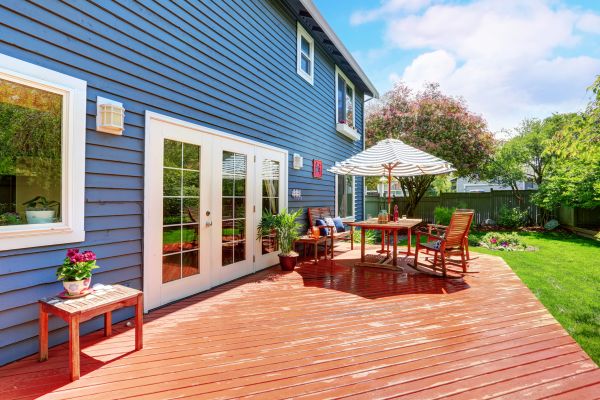 Blue Siding Installation in Longmont