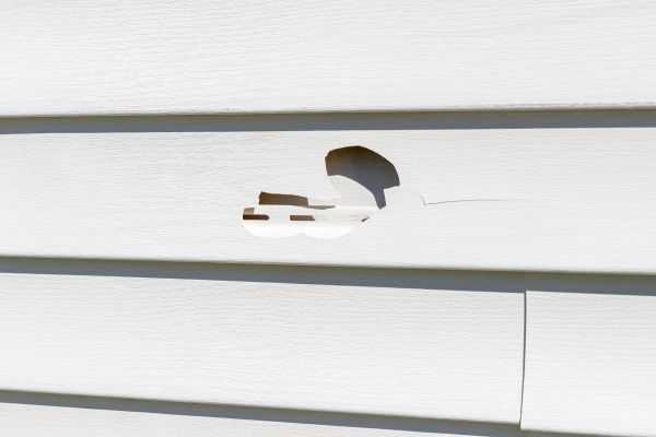 Cost of White Vinyl Siding Repair in Longmont